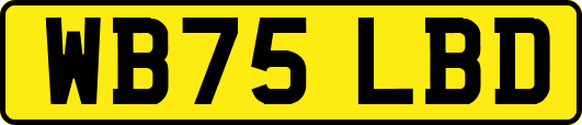 WB75LBD
