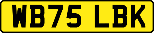 WB75LBK