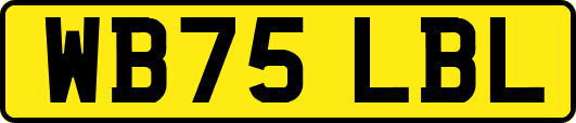 WB75LBL