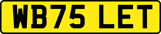 WB75LET
