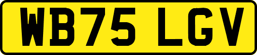 WB75LGV