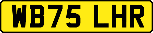 WB75LHR