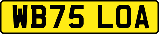 WB75LOA