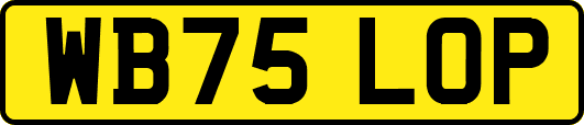WB75LOP