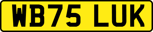 WB75LUK