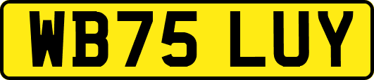 WB75LUY