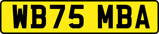 WB75MBA