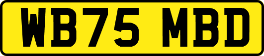 WB75MBD