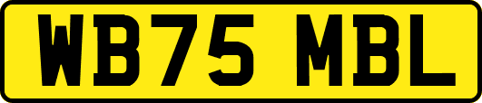 WB75MBL