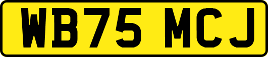 WB75MCJ