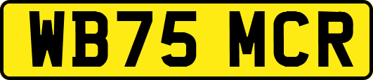 WB75MCR