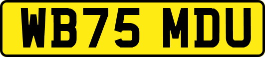 WB75MDU