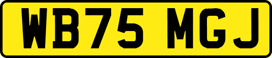 WB75MGJ