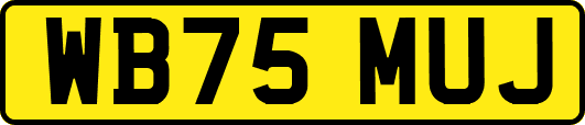 WB75MUJ