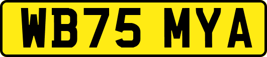 WB75MYA