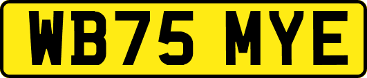 WB75MYE