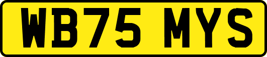WB75MYS