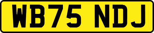 WB75NDJ