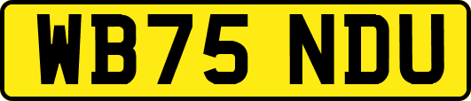 WB75NDU