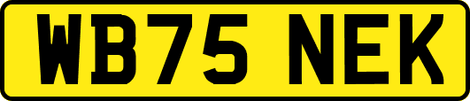 WB75NEK