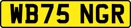 WB75NGR