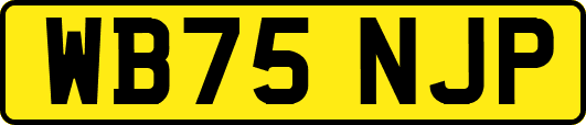 WB75NJP