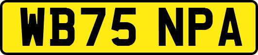 WB75NPA