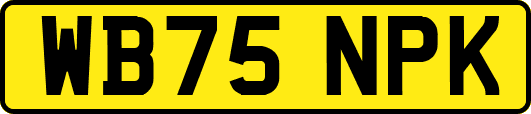 WB75NPK