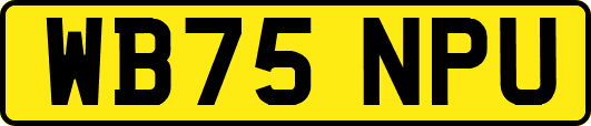 WB75NPU