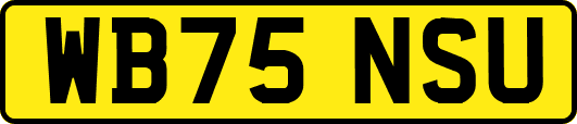 WB75NSU