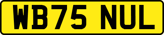 WB75NUL