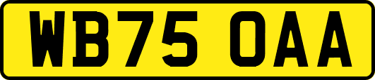 WB75OAA