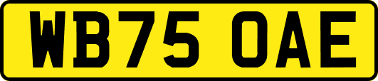 WB75OAE
