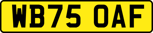 WB75OAF