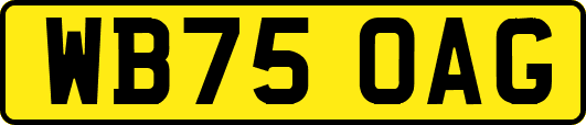 WB75OAG