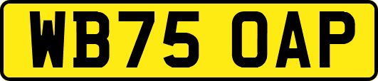 WB75OAP