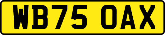 WB75OAX
