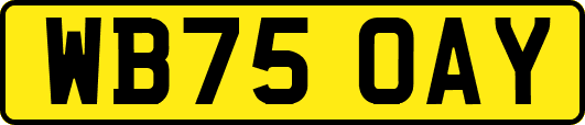 WB75OAY