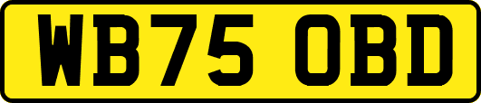 WB75OBD