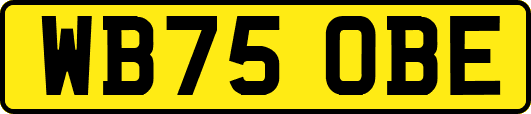 WB75OBE