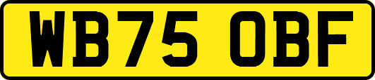 WB75OBF