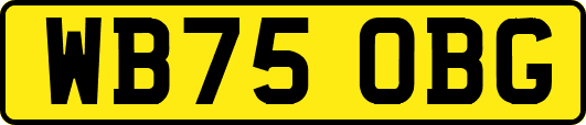 WB75OBG