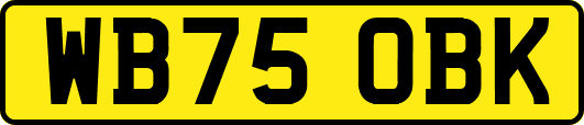 WB75OBK