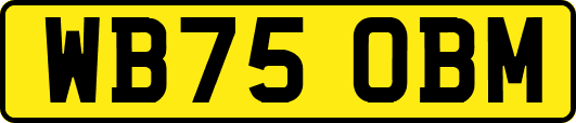 WB75OBM