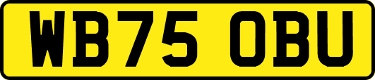 WB75OBU