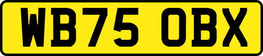 WB75OBX