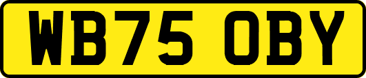 WB75OBY