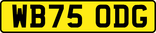 WB75ODG