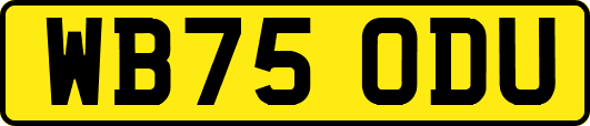 WB75ODU
