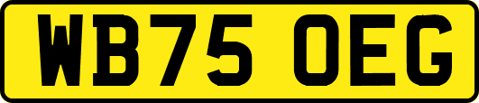 WB75OEG